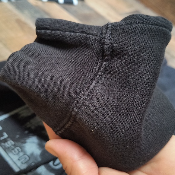 Nipsey Hustle All over Back Print Black Pullover Hoodie Sz Large Men - Picture 10 of 16